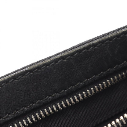 Gucci Shoulder Bag Black Canvas Leather — view 8