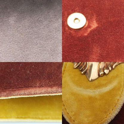 Prada Caye Lion Head Yellow And Brown Velour 1bd089110