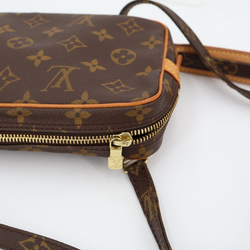 Louis Vuitton Monogram Marly Bandouliere M51828 Brown PVC Shoulder Bag