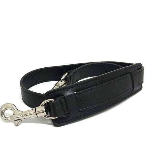 Celine Leather Shoulder Strap For Bag Belt Black
