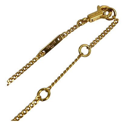 Celine Triomphe Rhinestone Necklace Approx 42cm (16.54in)