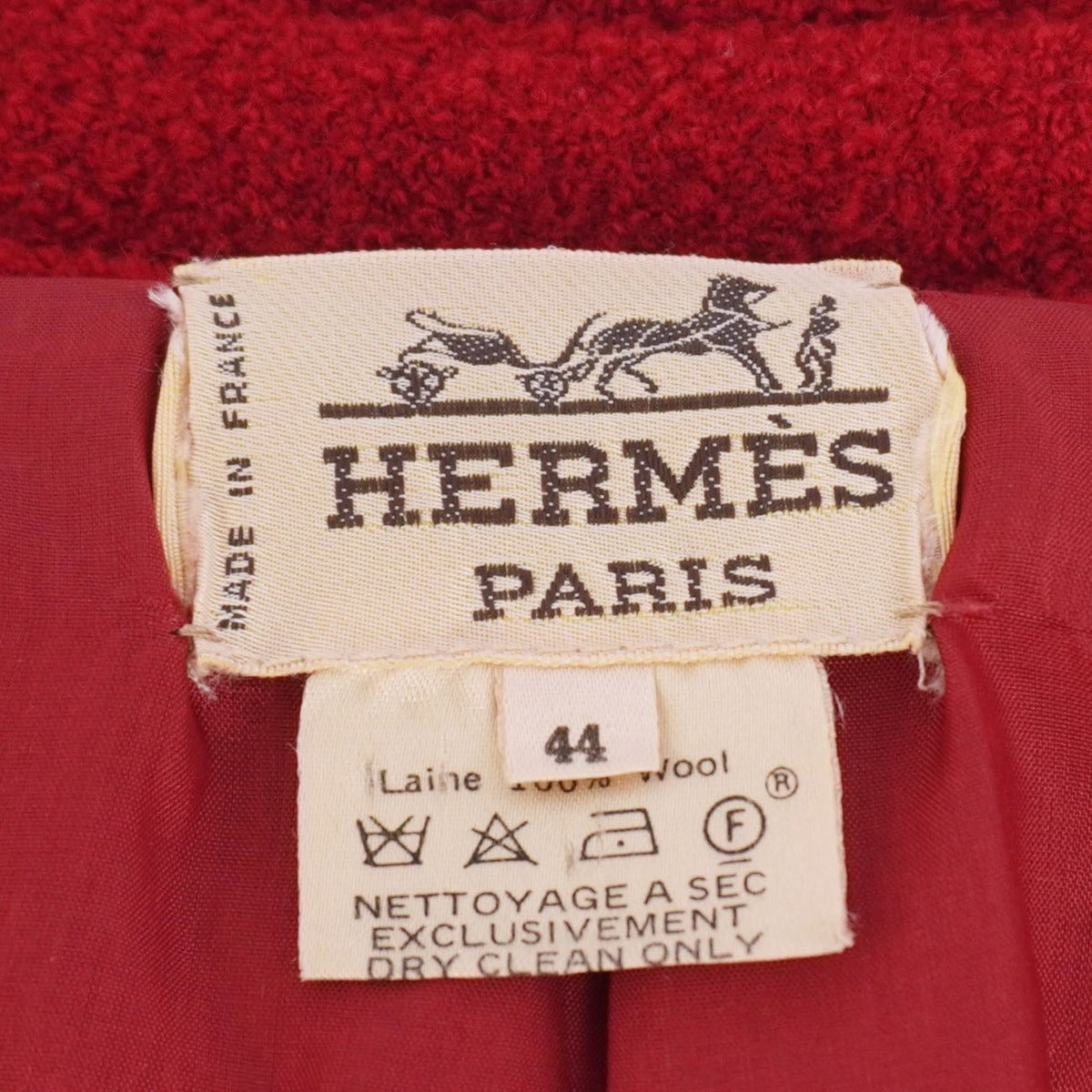 Hermes Vintage Jacket Tailored Double Bracelet — view 9