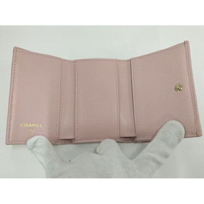 Chanel Small Wallet Ap4319 Pink Caviar — view 2