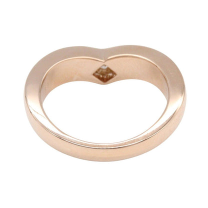 Cartier Ring Triandle 18K Pink Gold Diamond — view 4