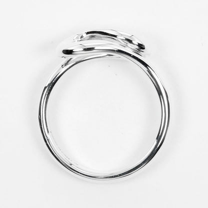 Tiffany & Co Open Wave Silver 925 Size 9 Ladies' 3g Ring - Rings