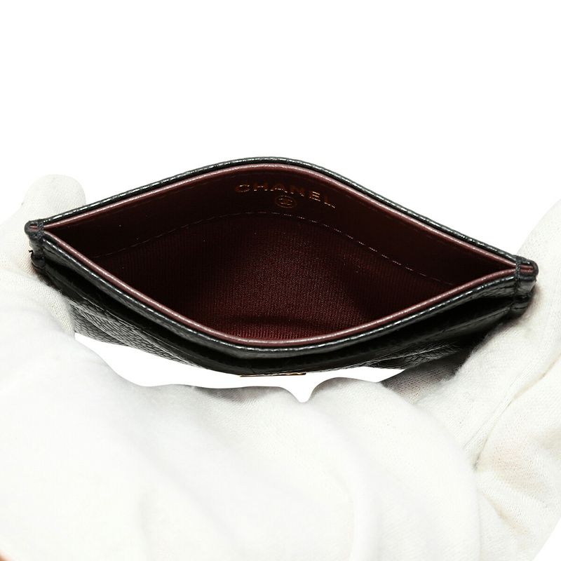 Chanel Card Case Porte-cartes Classique Black