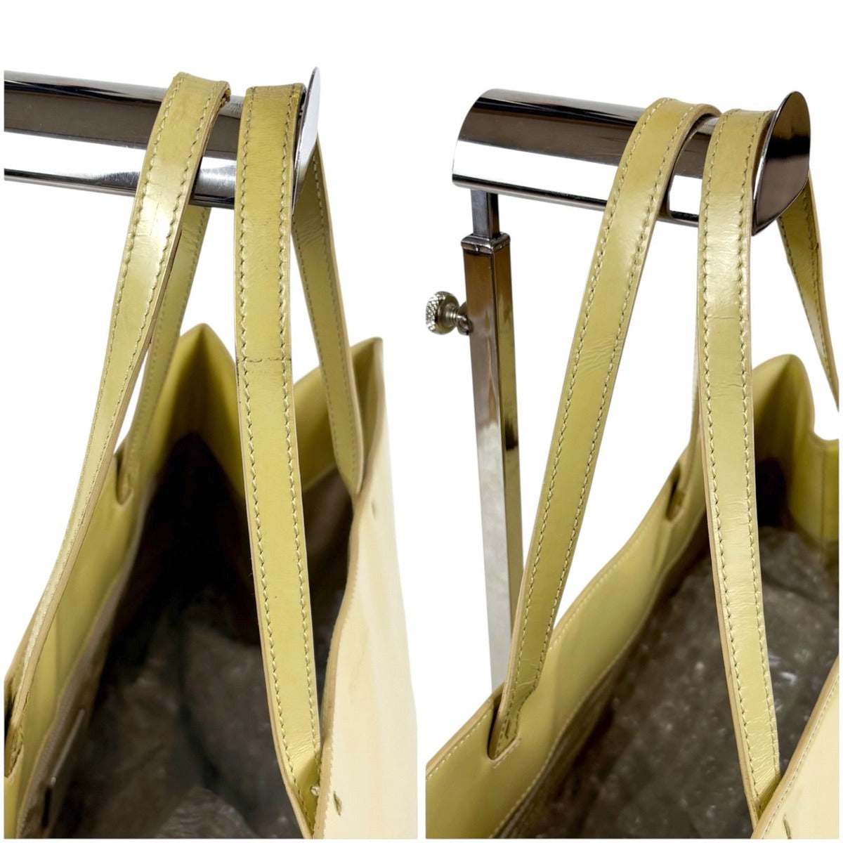 Prada Tote Logo Totes Cream — view 6