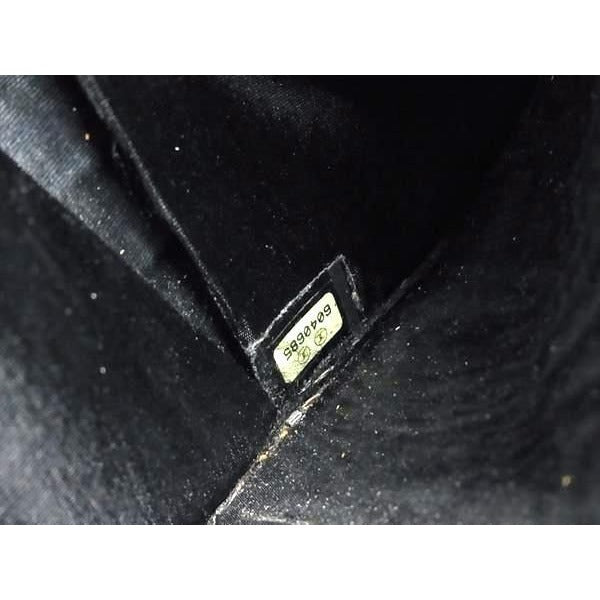Chanel Long Wallet Coco Mark Black Caviar Leather Bifold Clasp — view 6
