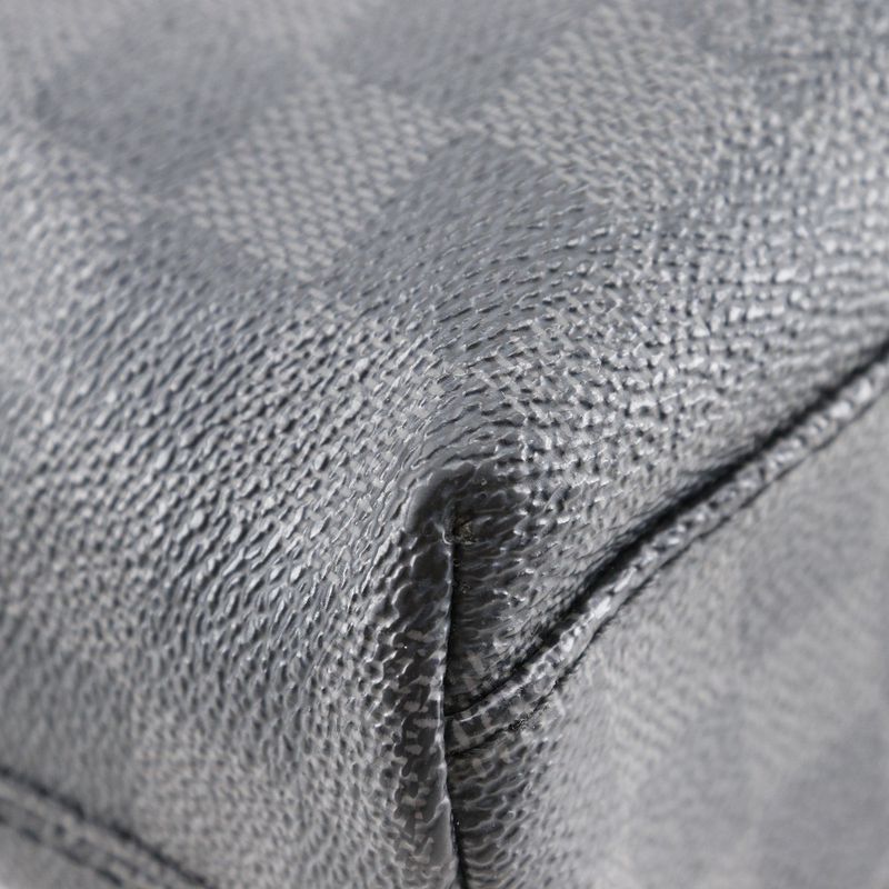 Louis Vuitton Mick PM N41211 Damier Graphite Canvas Black Sr1104 Men's Shoulder