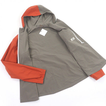 Hermes Panel Packable Windbreaker Jacket Terracotta Gray 46 Made — view 3