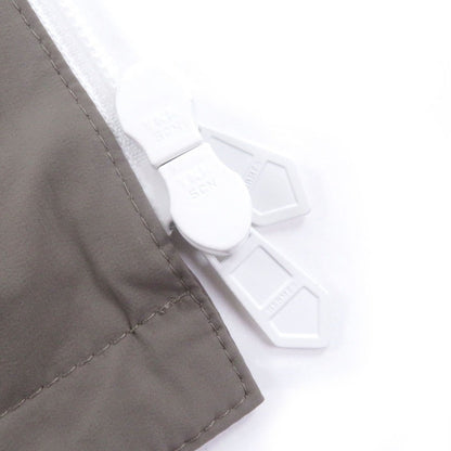 Hermes Panel Packable Windbreaker Jacket Terracotta Gray 46 Made — view 6