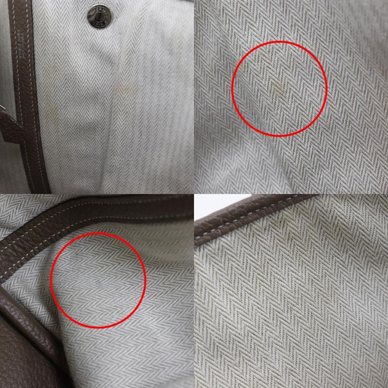 Hermes Garden Party 36 PM Negonda Etoupe C Ladies Tote Bag