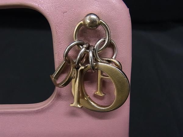 Christian Dior Christian Dior Lady Dior Cannage Leather Iphone 15 Pro Iphone