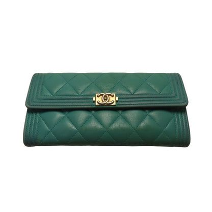 Chanel 28 Boy Lambskin Wallet