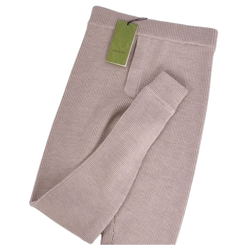 Gucci Pants Long Knit Wool Bottoms Rede — view 3