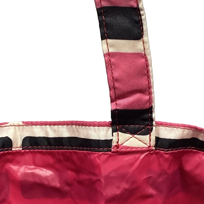 Chanel Tote Bag Matelasse Pink X Black X White Gold Hardware / Chain Shoulder /