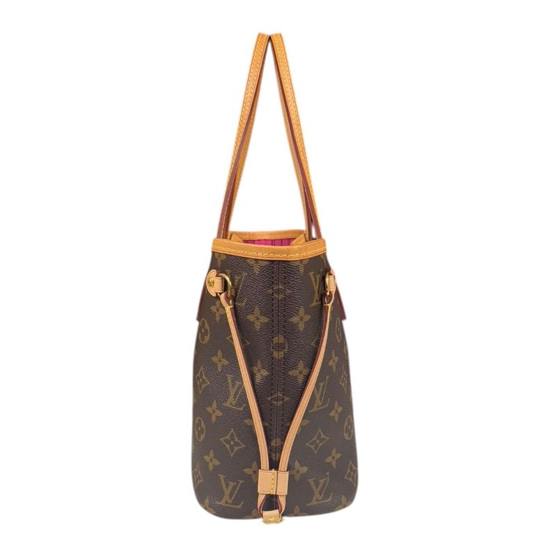 Louis Vuitton Neverfull PM Monogram Tote Bag Monogram Canvas M41245 Brown