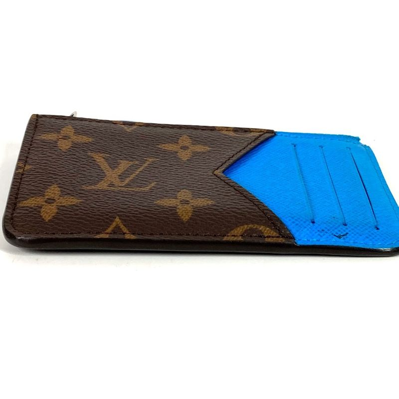Louis Vuitton Coin Case Porte Carte Romie M12382 Monogram Canvas Blue