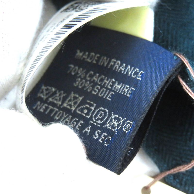 Hermes H693245t Rectangle Imprimeur Flou Ample Flou Cashmere Silk Guris