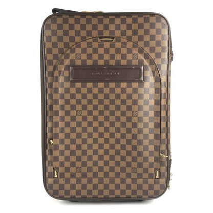 Louis Vuitton Carry Bag Vegas 55 Damier Canvas Ebene Brown
