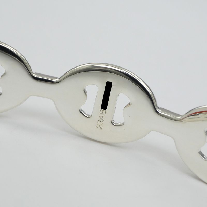 Hermes Chaine D'ancre Anchaenne Bangle ST Ag925 Women's Accessories -