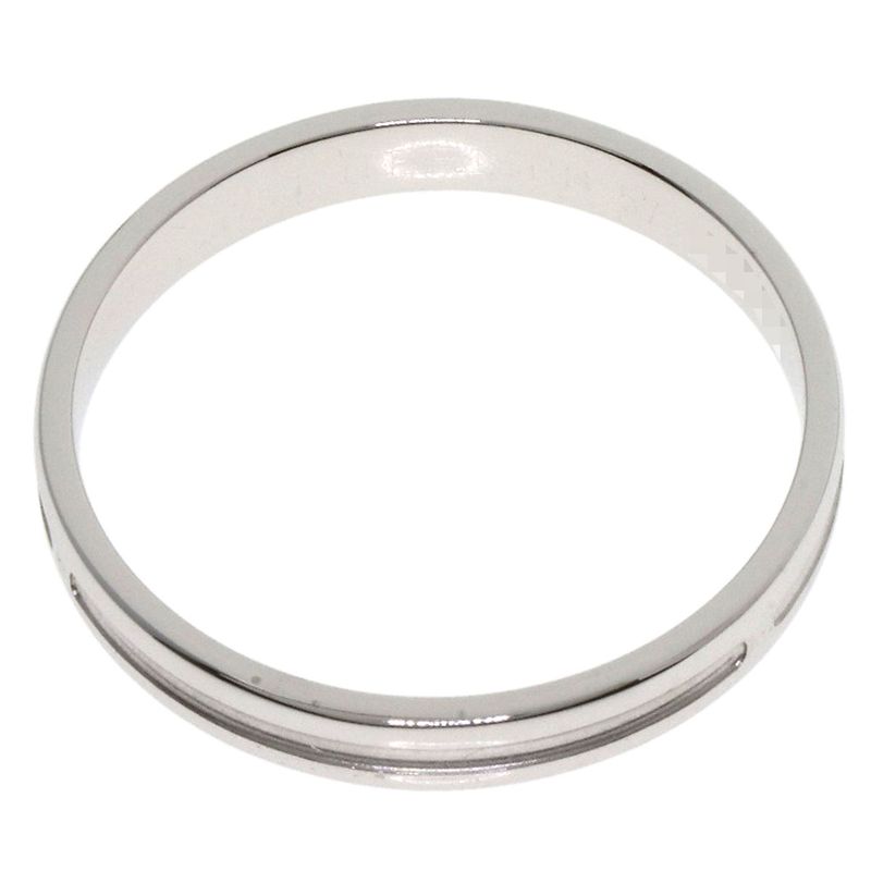 Hermes Ariane #57 Ring 18K White Gold Ladies