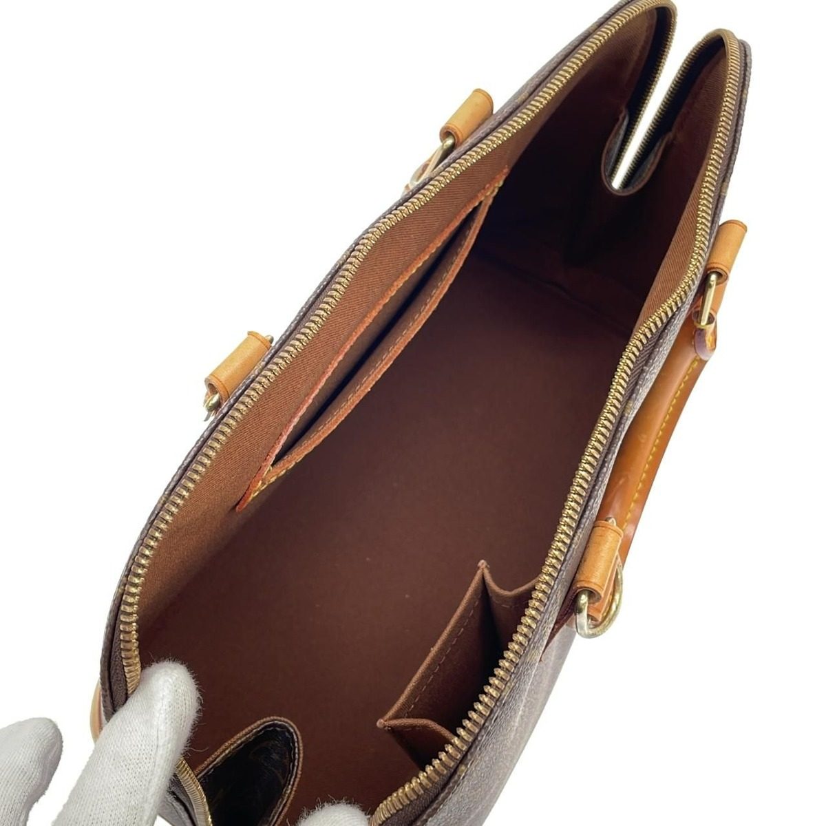 Louis Vuitton Monogram Alma PM Bag — view 9