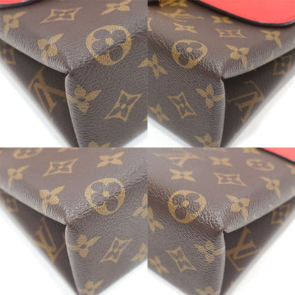 Louis Vuitton Rocki-bb Handbag M44322 Monogram Brown Gold Hardware 2WAY