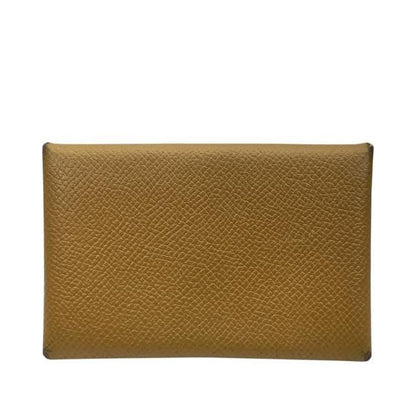 Hermes Calvi Card Case Business Holder Pass Coin