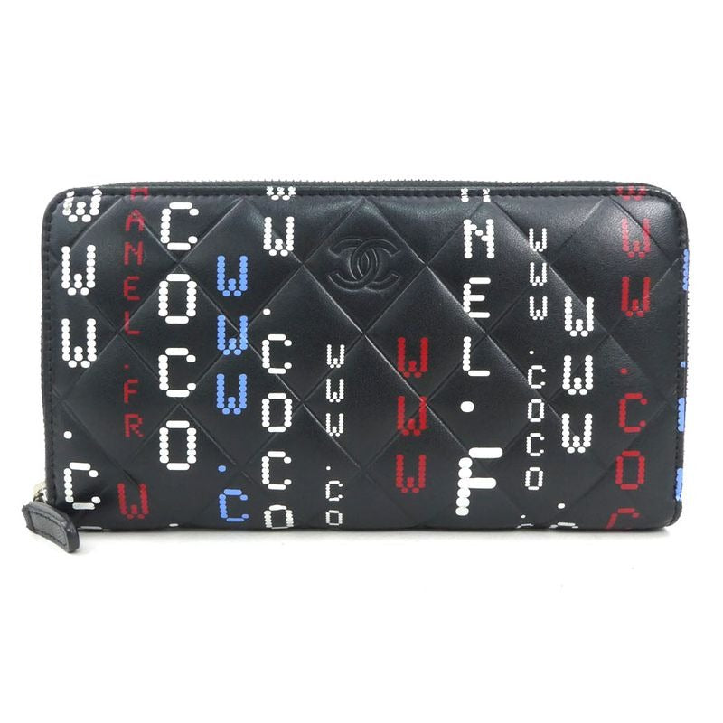 Chanel Round Zipper Long Wallet