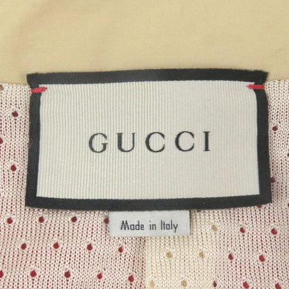 Gucci 625287 Logo Patch Line Design Track Jacket Jersey Red Ivory M Made In