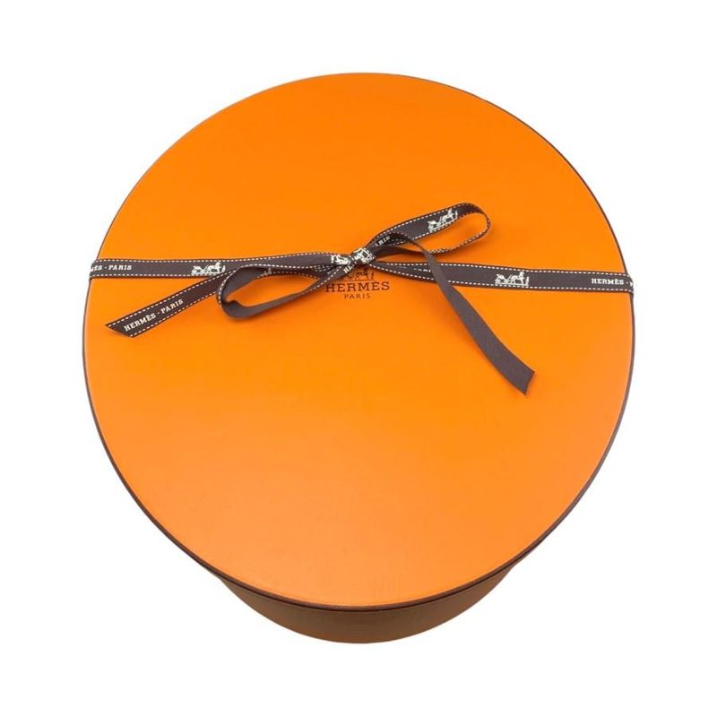 Hermes Hat Bucket Hat Harper Emile Size 58 Cotton White Navy Hermes