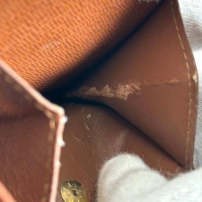 Louis Vuitton M61675 Monogram Portefeuille Marco Fold Wallet Louis Vuitton Brown