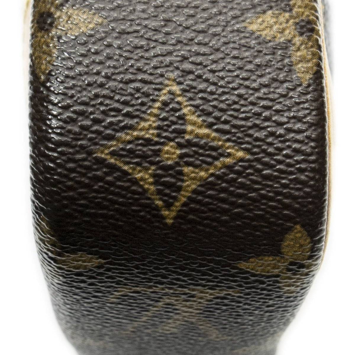 Louis Vuitton Danube Brown Monogram Canvas Shoulder Bag — view 8