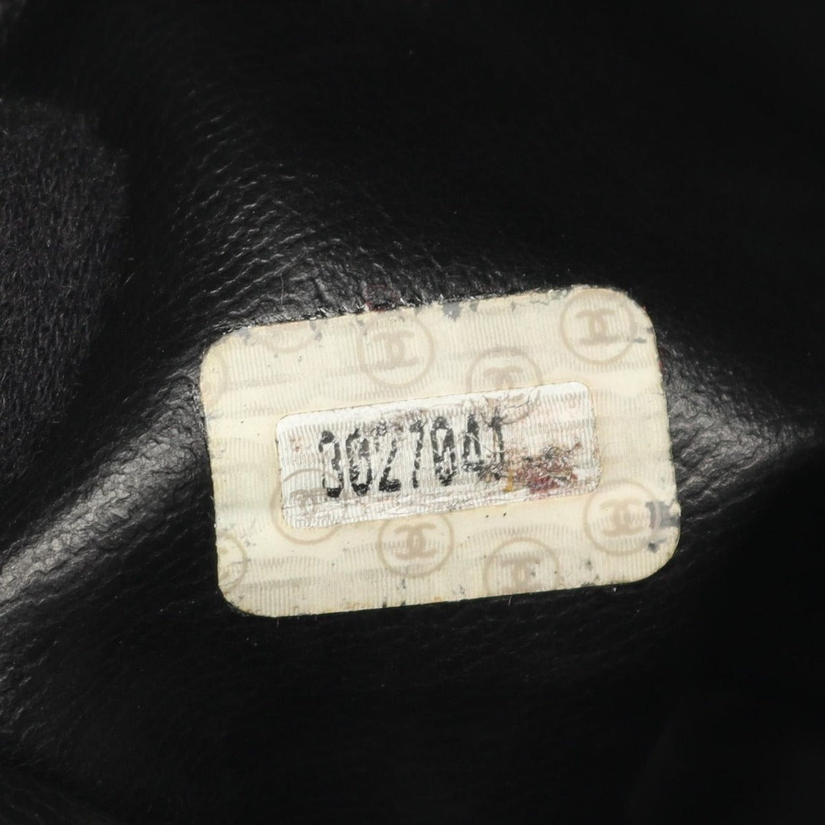 Chanel Tote Triple CC Logo Black Lambskin Coco — view 5
