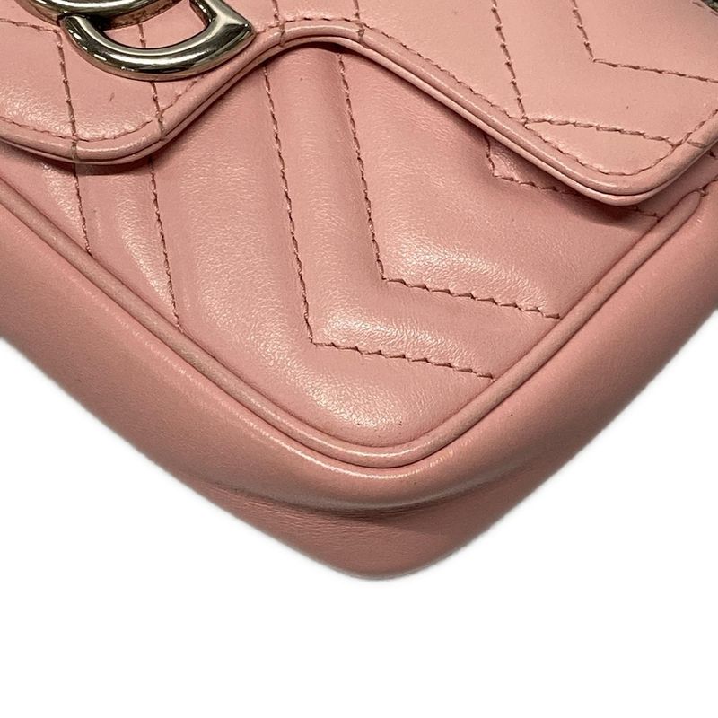 Gucci G Marmont Mini Shoulder Bag G Marmont Mini Shoulder Bag 476433 Pink Key
