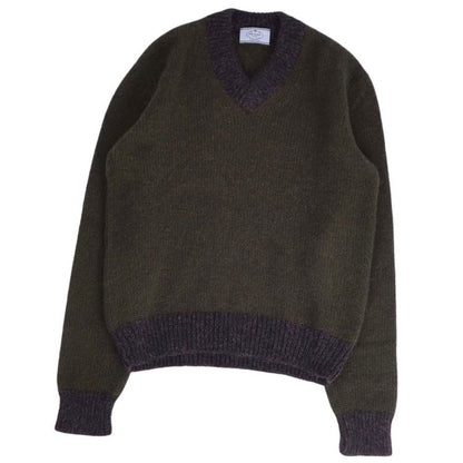 Prada Knit Sweater Long Sleeve Long Sleeve Alpaca Tote