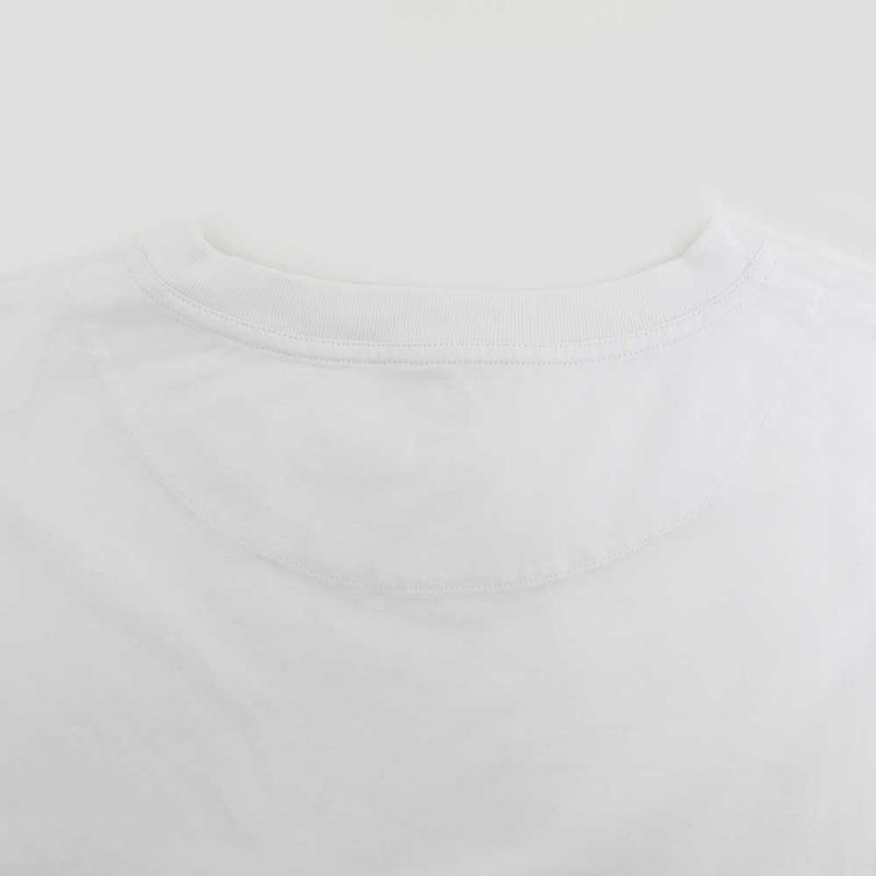 Hermes Short Sleeve Shirt Dress Embroidery White Size 40 Cotton Women's