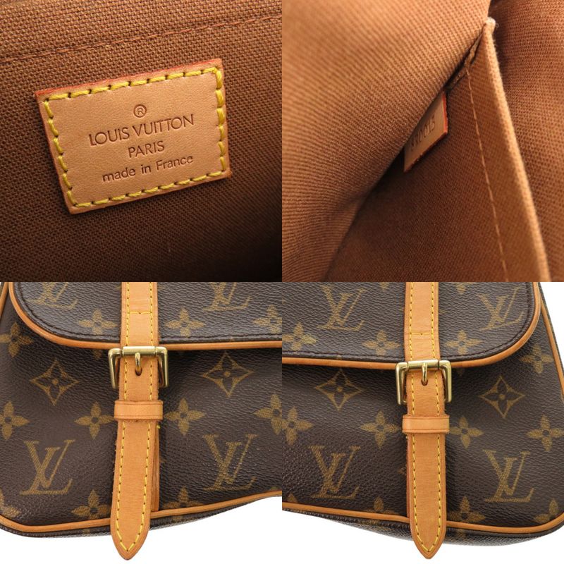 Louis Vuitton Marel Sac Ad Monogram M51158 Brown Backpack Daypack LV 0420 Louis