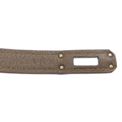 Hermes Birkin 25 Silver Hardware Handbag Togo Women