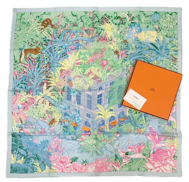 Class Hermes Carre 90 Faubourg Tropical Faubourg Tropical Spring-summer 2021
