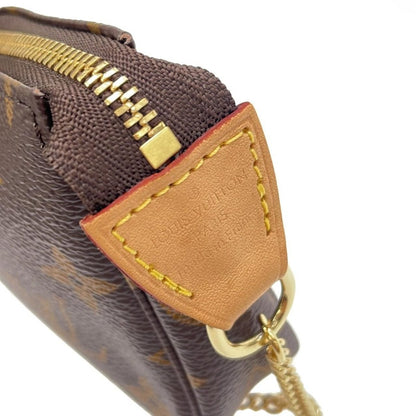 Louis Vuitton Monogram Mini Pochette Pouch — view 4