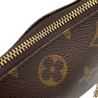 Louis Vuitton Monogram Mini Pochette Pouch — view 5