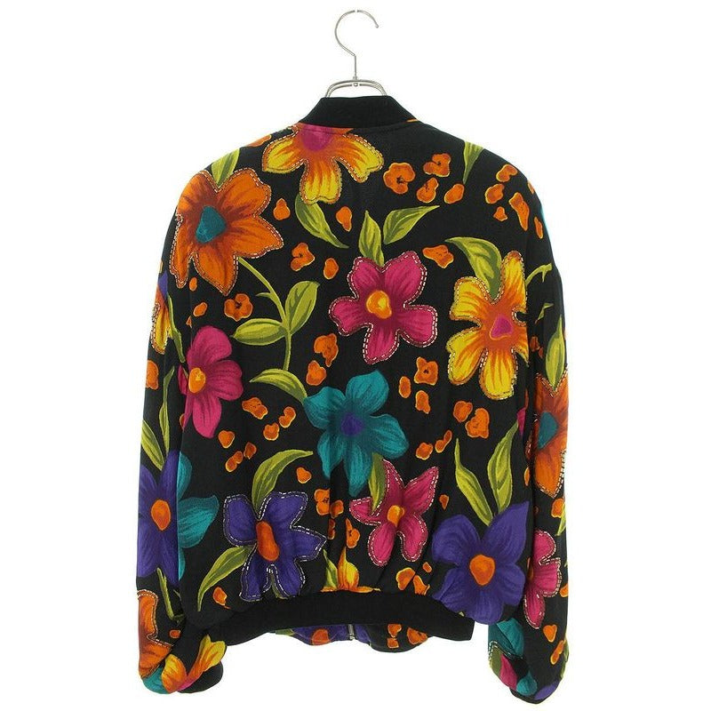 Saint Laurent Paris Y2 E89 Teddy Floral Cles Loop Blouson 46 — view 2