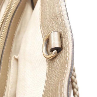 Gucci Tote Bella Bamboo Gold Leather — view 11