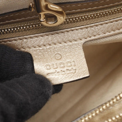 Gucci Tote Bella Bamboo Gold Leather — view 4