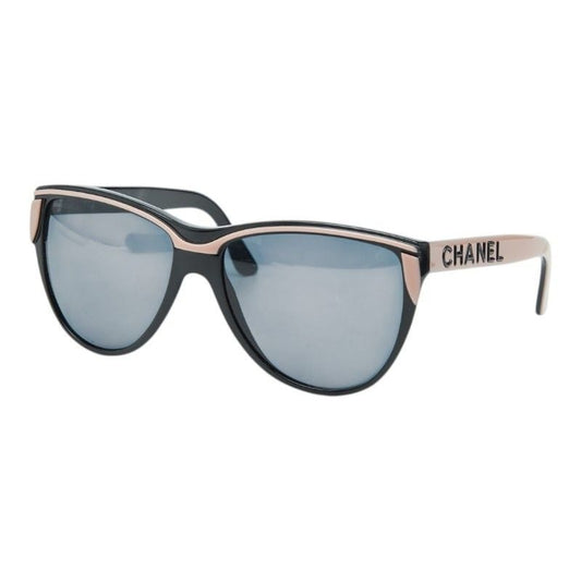 Chanel Logo Sunglasses Pink Black Acetate Eyewear