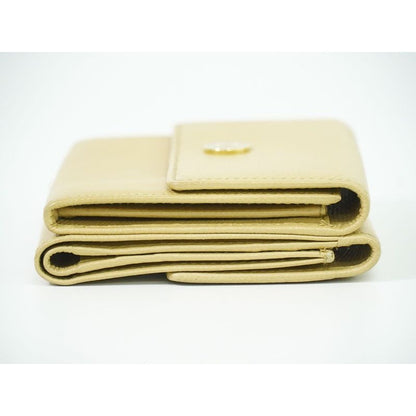Chanel Coco Mark Button Trifold Fold Wallet Compact — view 4