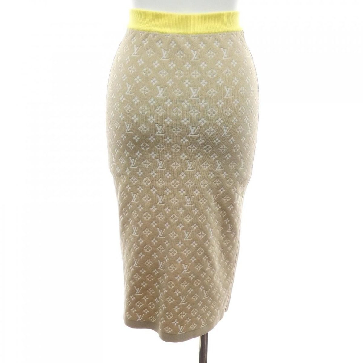 Louis Vuitton Pastel Monogram Knit Tube Skirt — view 2