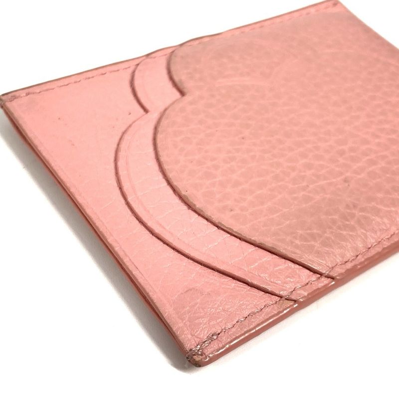 Tiffany & Co Card Case Return To Heart Leather Pink